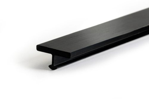 JP Decor "T" connector profile - BLACK