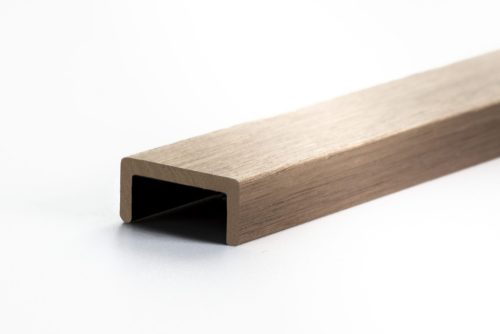 JP Decor "U" end cap profile - GOLD