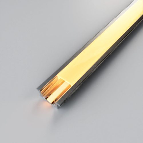 JP Decor concealed lighting aluminum profile set – with LED strip and opal cover